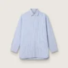 Men's shirt with narrow stripes
