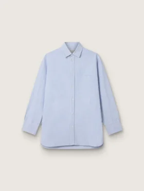 Men's shirt with narrow stripes