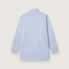 Men's shirt with narrow stripes