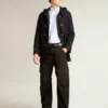Men's shirt with narrow stripes