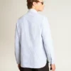 Men's shirt with narrow stripes
