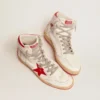 Men's Sky-Star with signature on the ankle and red inserts