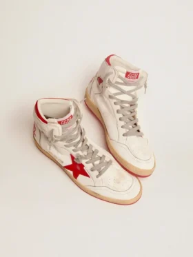 Men’s Sky-Star with signature on the ankle and red inserts