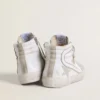 Men's Slide in leather with suede details