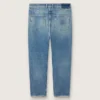 Men's slim fit jeans with medium wash