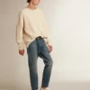 Men's slim fit jeans with medium wash