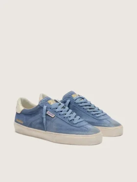 Men’s Soul Star in denim-blue suede