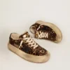 Men's Space-Star in animal print pony skin and shearling lining