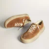 Men's Space-Star in tobacco-colored suede