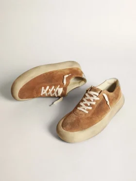 Men’s Space-Star in tobacco-colored suede