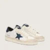 Men’s Stardan in beige suede with blue star