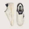 Men’s Stardan in beige suede with blue star