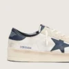 Men’s Stardan in beige suede with blue star