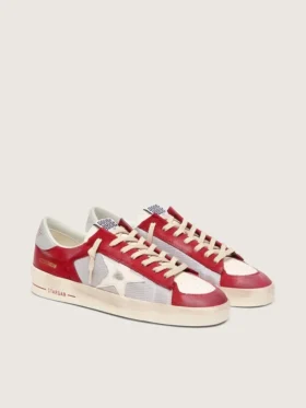 Men’s Stardan in mesh and nubuck with nappa star and leather heel tab