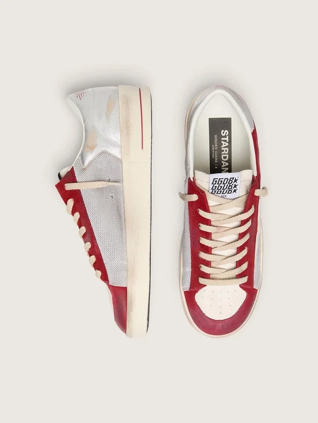 Men's Stardan in mesh and nubuck with nappa star and leather heel tab