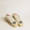 Men's Stardan in suede with sand star and Swarovski crystal inserts