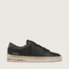 Men's Stardan in total black leather