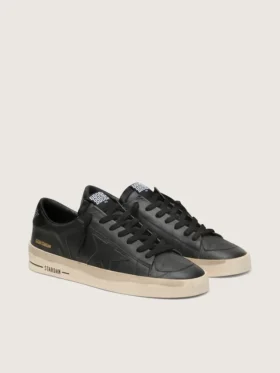 Men’s Stardan in total black leather