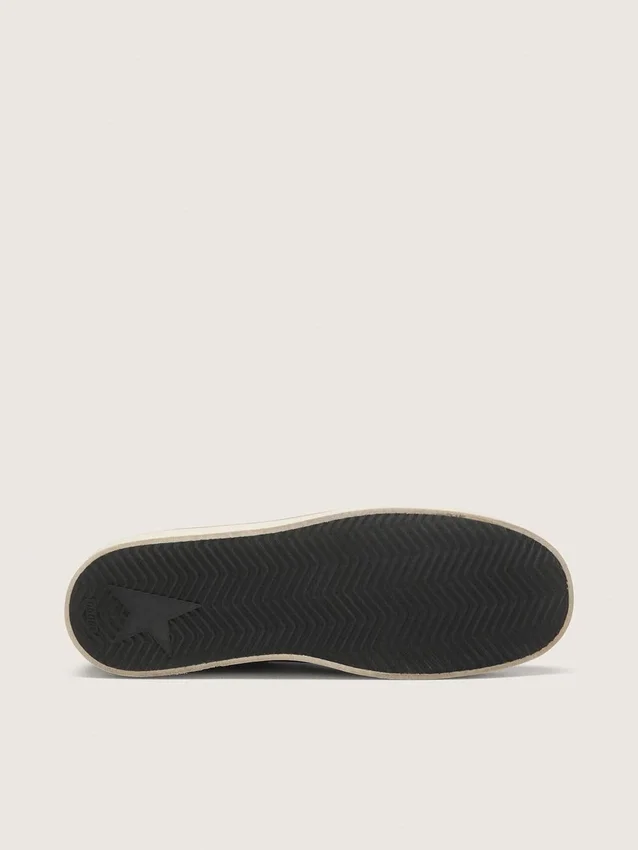 Men's Stardan in total black leather