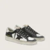 Men's Stardan in white and black leather