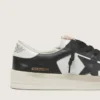 Men's Stardan in white and black leather