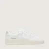 Men's Stardan in white leather