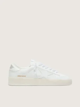 Men's Stardan in white leather