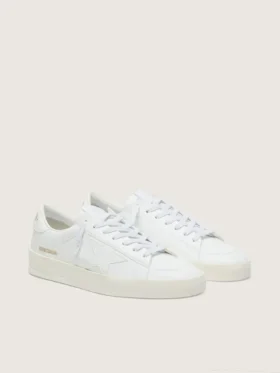 Men’s Stardan in white leather