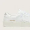 Men's Stardan in white leather