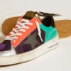 Men's Stardan LAB in patent leather and mesh with rubber star