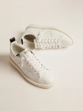 Men’s Starter in leather with star on the heel tab