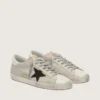 Men's Super-Star in leather with black star