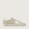Men’s Super-Star in light gray suede with white leather star
