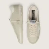 Men’s Super-Star in light gray suede with white leather star