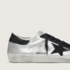 Men's Super-Star in silver leather