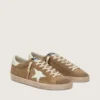 Men’s Super-Star in tobacco suede with white leather star