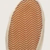 Men's Super-Star LTD in beige canvas with black leather star