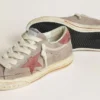 Men's Super-Star LTD in gray suede with red waxed suede star and heel tab