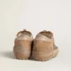 Men's Super-Star Ski in Dolmias and caramel suede with marble nubuck star and heel tab