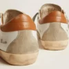 Men’s Super-Star sneakers with suede star and brown heel tab