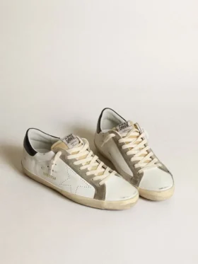 Men’s Super-Star with perforated star and blue heel tab