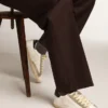 Men's Super-Star with perforated star and blue heel tab