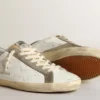 Men's Super-Star with perforated star and blue heel tab