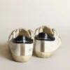 Men's Super-Star with perforated star and blue heel tab