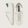 Men’s Super-Star with perforated star and green heel tab