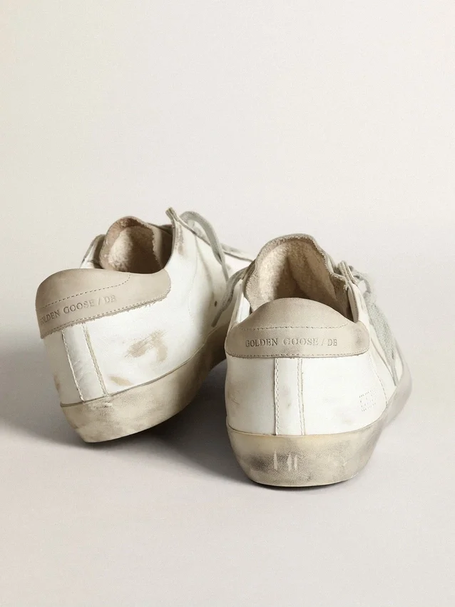 Men's Super-Star with perforated star and ice-gray heel tab
