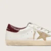 Men's Super-Star with sand suede star and red croc-print leather heel tab