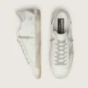 Men's Super-Star with silver heel tab and lettering