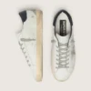 Men's Super-Star with suede star and blue heel tab