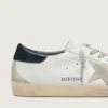Men's Super-Star with suede star and blue heel tab